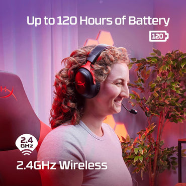 HyperX Cloud III Wireless – Auriculares Gaming Inalámbricos para PC, PS5, PS4