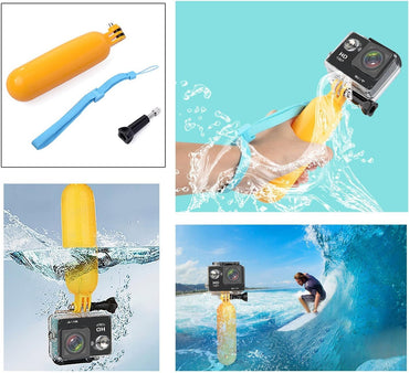 Kit de Accesorios 7-en-1 para Cámaras de Acción — Compatible con AKASO (EK7000/EK7000 Pro/Brave 4/Brave 4 Pro/Brave 7 LE/Brave 7/Brave 8/V50X/V50 Pro/V50 Elite), GoPro Hero 13/12/11/10/9 y DJI Action