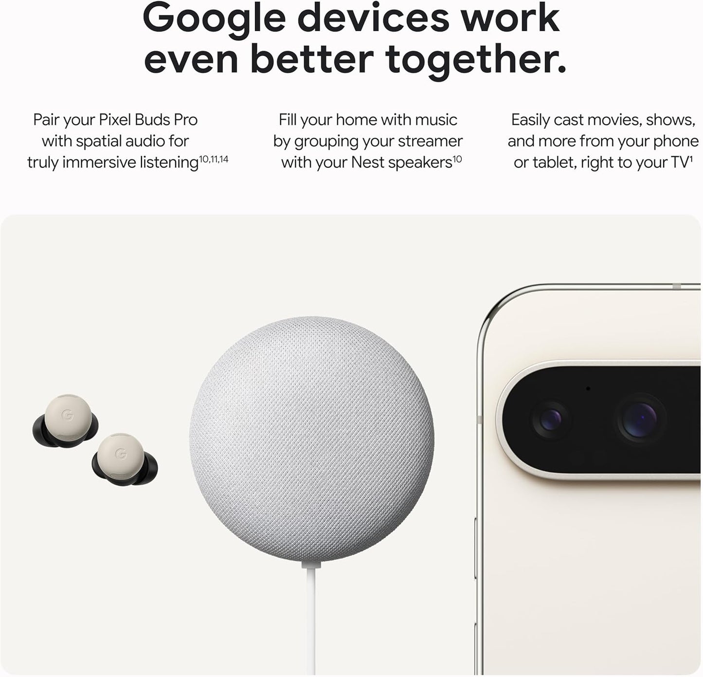Google TV Streamer 4K HDR con Dolby Vision y Atmos – 32 GB Almacenamiento – Control por Voz con Búsqueda y Smart Home – Streaming Rápido de Películas, Series y TV en Vivo – Color Porcelain
