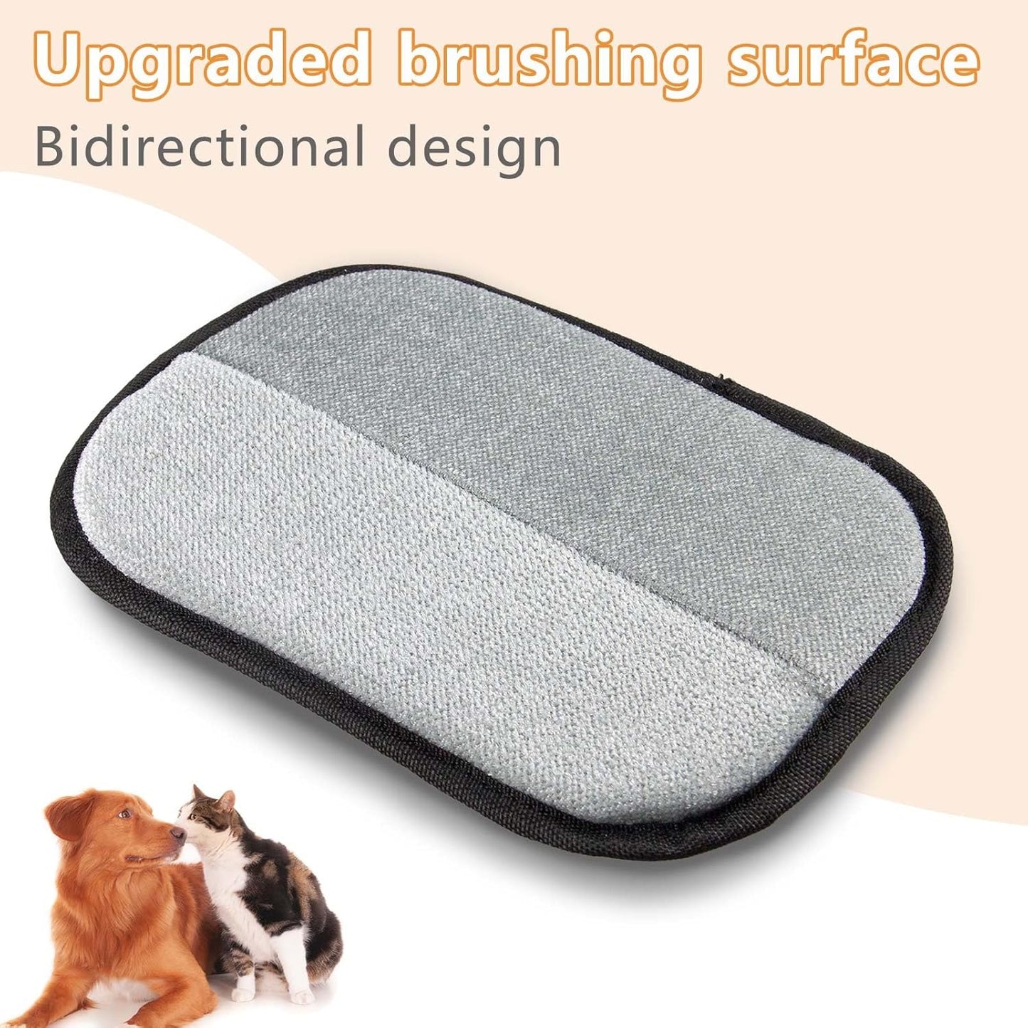 Guante electrostático para eliminar el pelo de perros y gatos para sofá, alfombra, asiento de auto