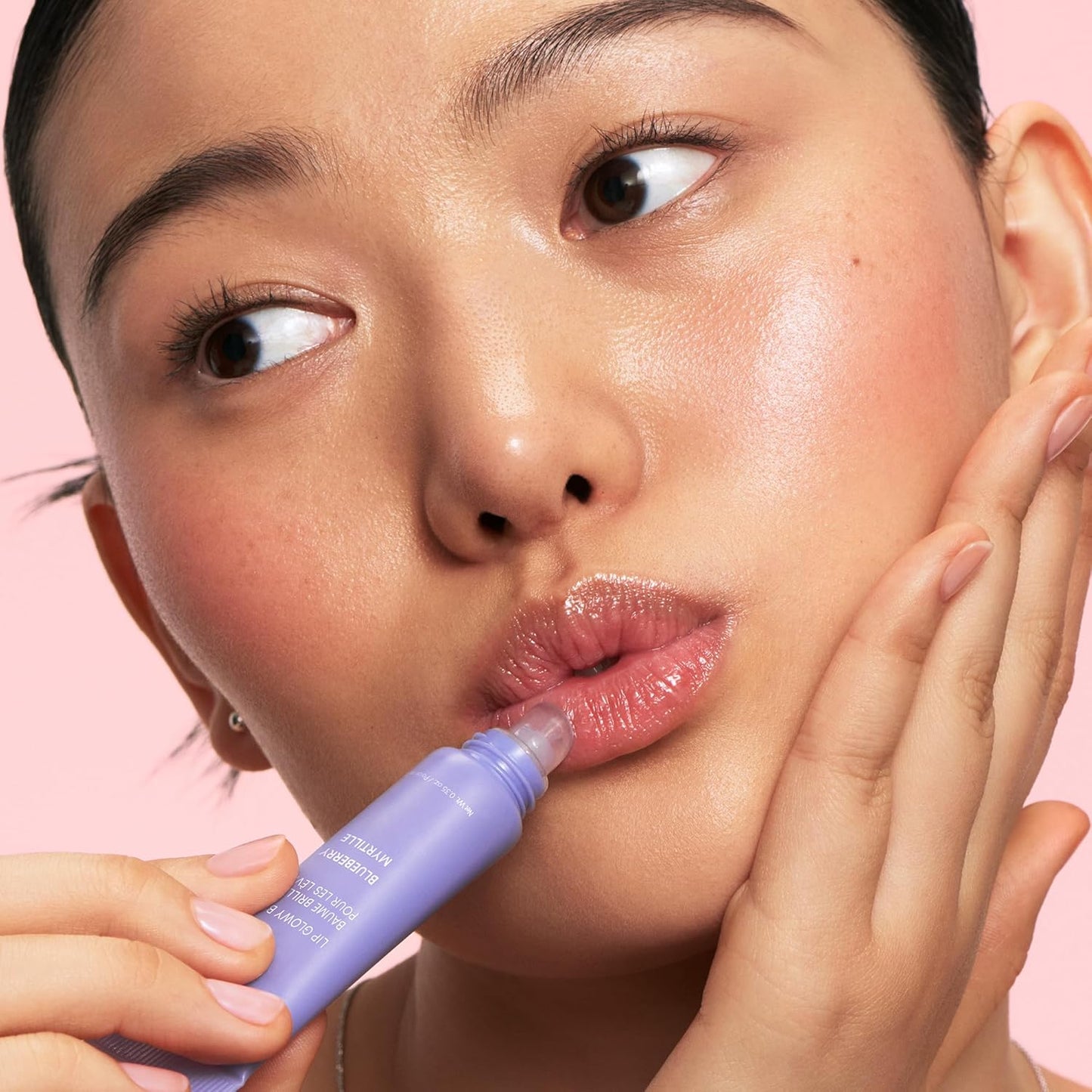 Lip Glowy Balm | Bálsamo Labial con Color Translúcido – Manteca de Murumuru y Karité | Brillo Hidratante & Labios Suaves | Formato de Bolsillo