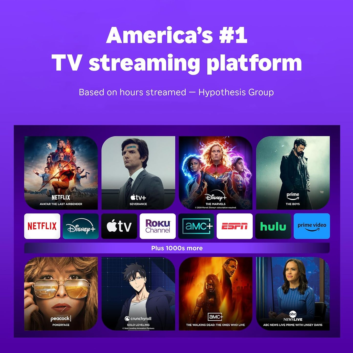 Roku Ultra – Reproductor de Streaming 4K HDR10+ con Dolby Vision & Atmos, Wi-Fi 6 y Bluetooth – Control Remoto Pro Recargable con Botones Retroiluminados – TV en Vivo y Contenido Gratis