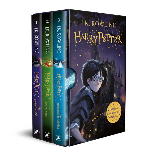 Harry Potter – Estuche con las 3 primeras novelas