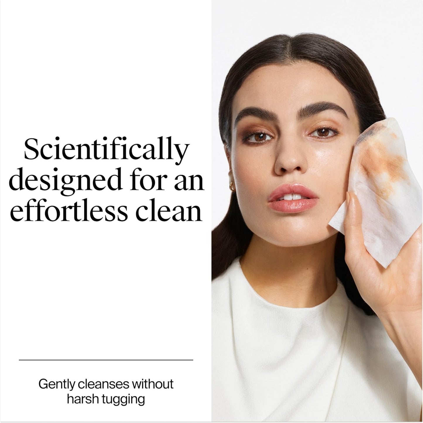 Neutrogena - Toallitas faciales desmaquillantes, ultrasuaves para maquillaje resistente al agua, sin alcohol, a base de plantas, paquete doble, 25 unidades, paquete de 2