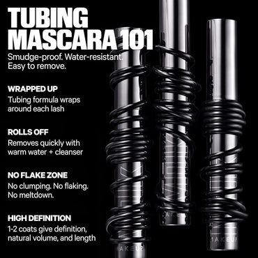 Milk Makeup KUSH High Roll Tubing Mascara | Máscara de Pestañas Larga Duración hasta 24 hs | Volumen Natural, Definición y Longitud | Resistente al Agua y Sin Grumos – 0.3 oz