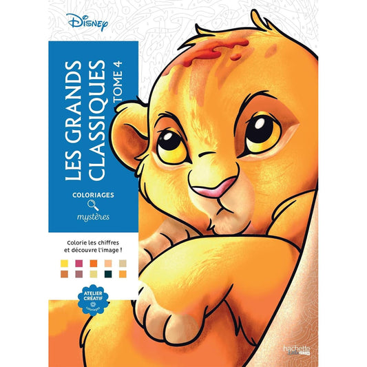 Los Grandes Clasicos de Disney | Tome 4 | Para colorear