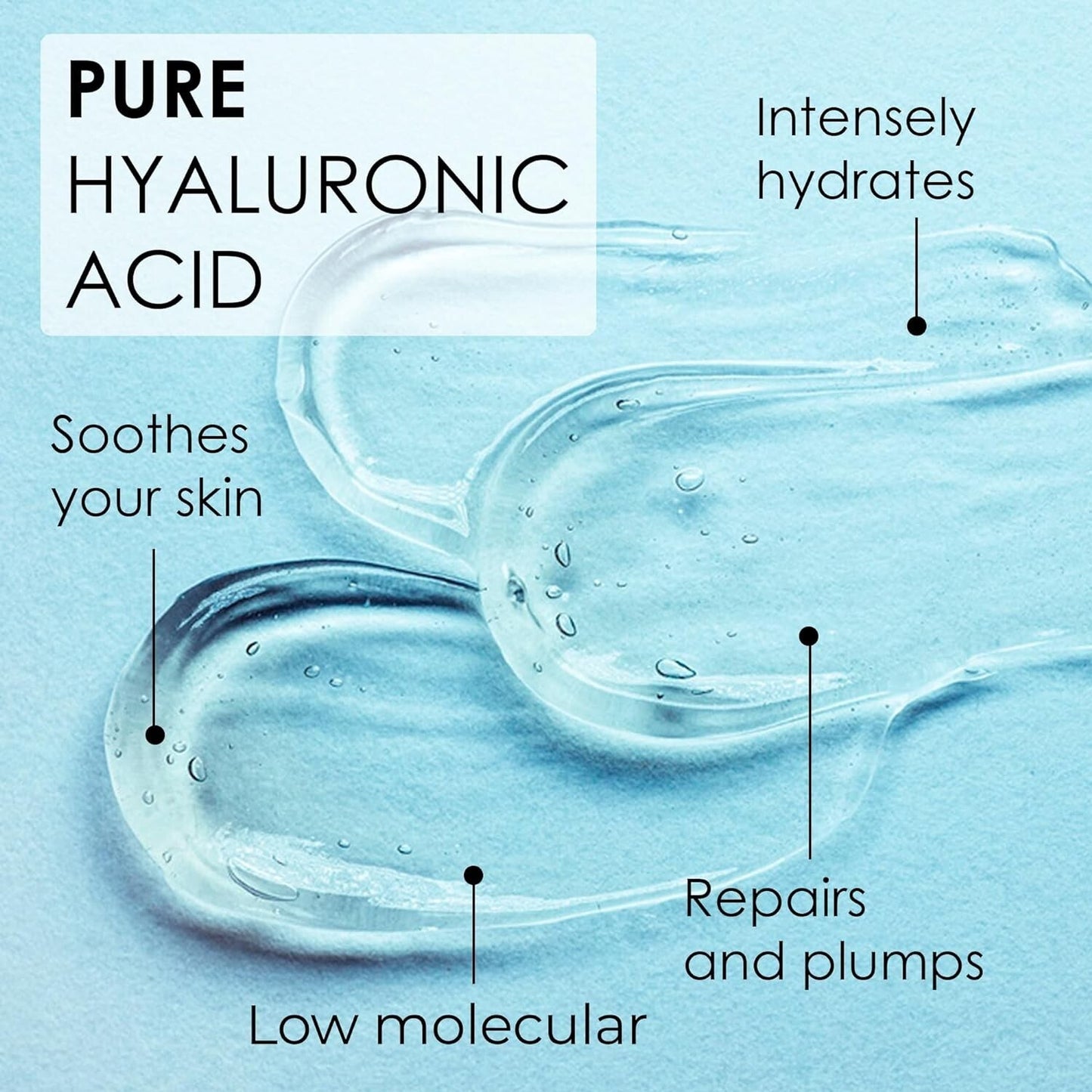 Ácido Hialurónico Serum 2 Oz 60ml – Hidratación Profunda para Rostro y Labios