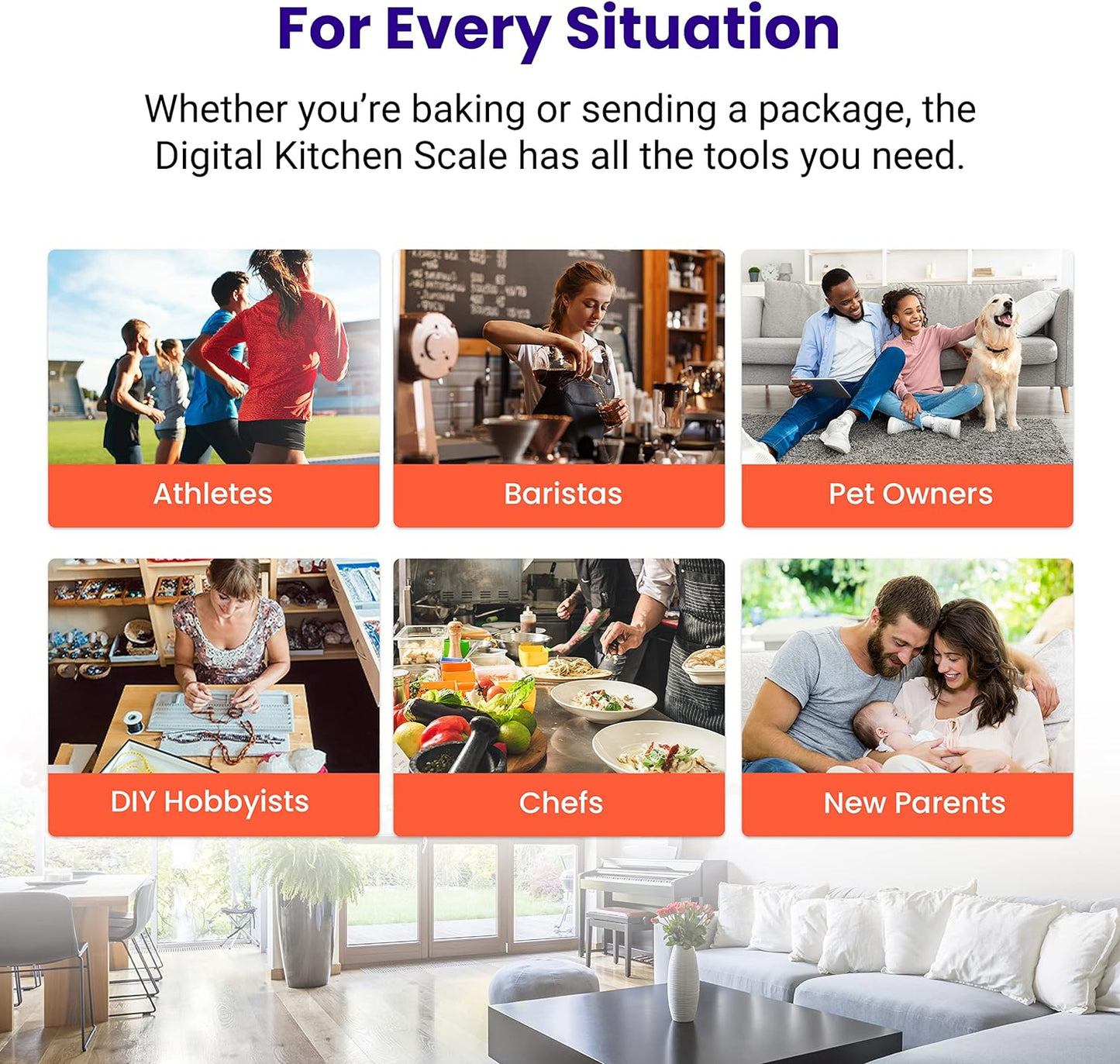 Báscula de Cocina Digital Etekcity 0.1g con Bowl – Acero Inoxidable, 11lb/5kg – Gramos y Onzas para Repostería, Cocina, Dieta y Preparación de Comidas