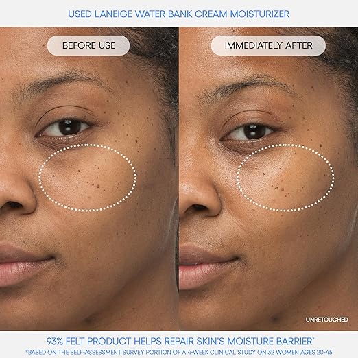 LANEIGE Crema hidratante con Ácido Hialurónico Azul, Escualano y Ceramidas – Refuerza la Barrera de la Piel – 50 ml