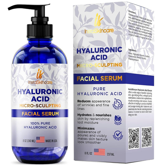 Ácido Hialurónico para la Piel – Fórmula Pura de Calidad Médica (237 ml / 8 oz)