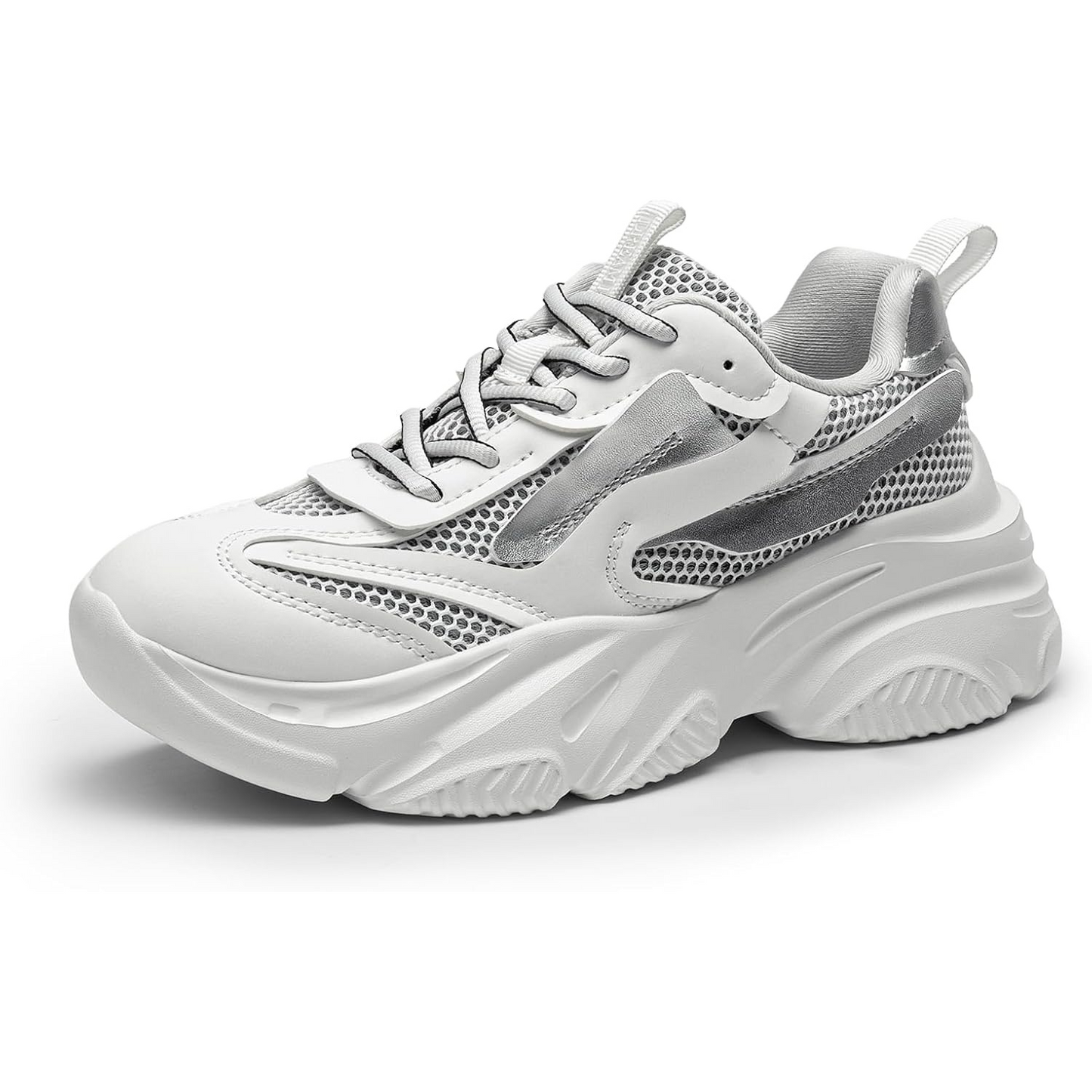 DREAM PAIRS Women'S Platform Chunky Fashion Sneakers Jaxon Walking Lace-Up Comfortable Dad Sneakers Workout Sport Work Casual Tennis Shoes