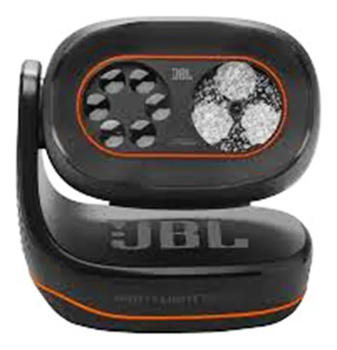 JBL PartyLight Beam – Luz de Fiesta con Proyección Bluetooth, Sincronización Musical y Control vía App – Negro