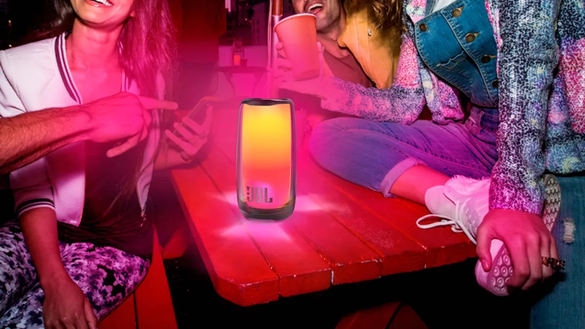 JBL Pulse 5 – Altavoz Bluetooth portátil con show de luces y sonido envolvente