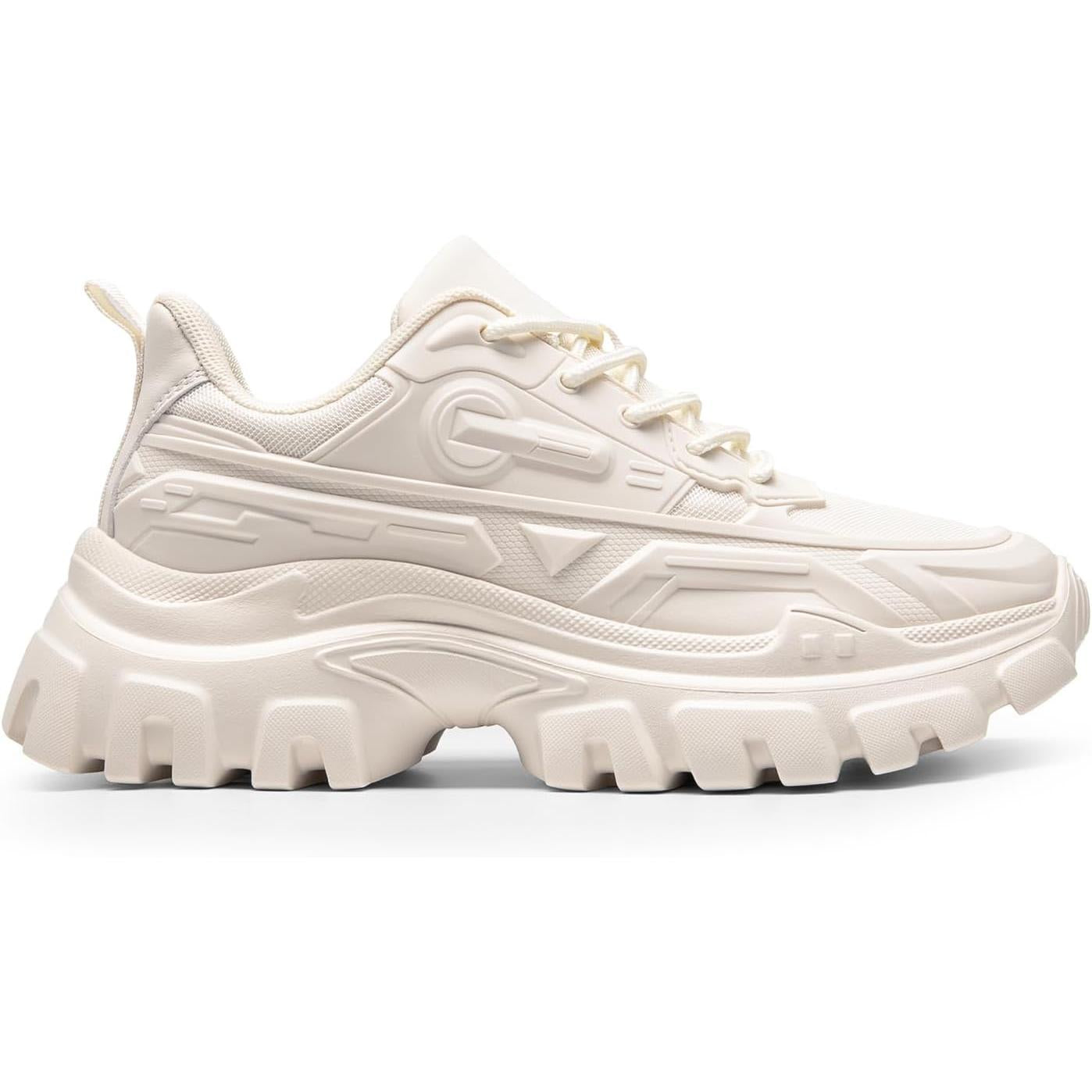 Zapatillas Mujer DREAM PAIRS Chunky | Sneakers Plataforma Bold con Cordones | Moda Casual y Cómoda