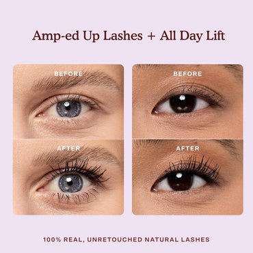 Máscara de pestañas voluminizadora resistente - Sin aglomeración ni descamación - para ojos sensibles