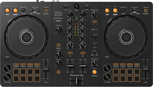 DJ Controller, Black (DDJ-FLX4)