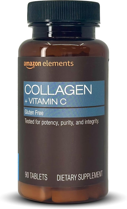 Péptidos de colágeno + Vitamina C | 2500 mg | 90 comprimidos