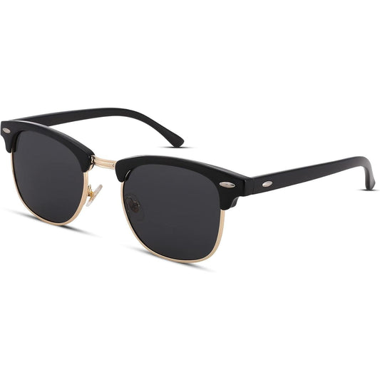 Pro Acme Semi-Rimless Polarized Sunglasses UV 400 Protection for Women Men