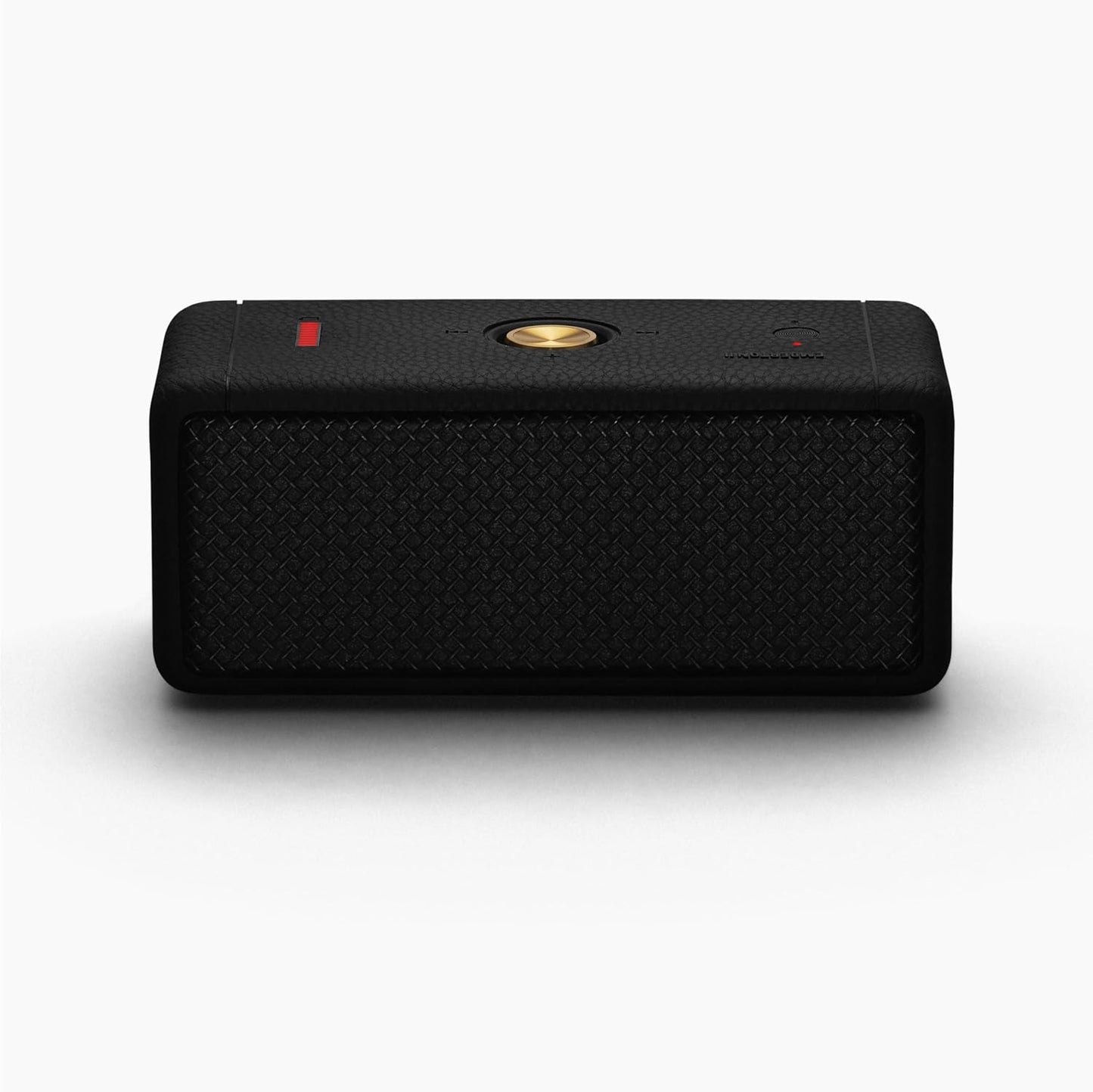 Emberton II – Bocina Bluetooth portátil 30+ h, True Stereophonic 360°, IP67 (Black & Brass)
