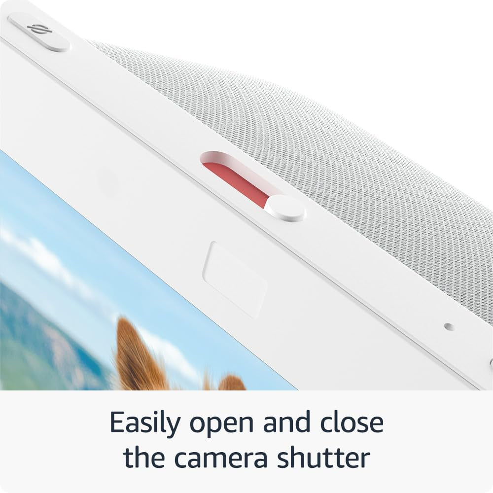 Echo Show 8 (Newest Model), with Spatial Audio, Smart Home Hub, and Alexa, Charcoal