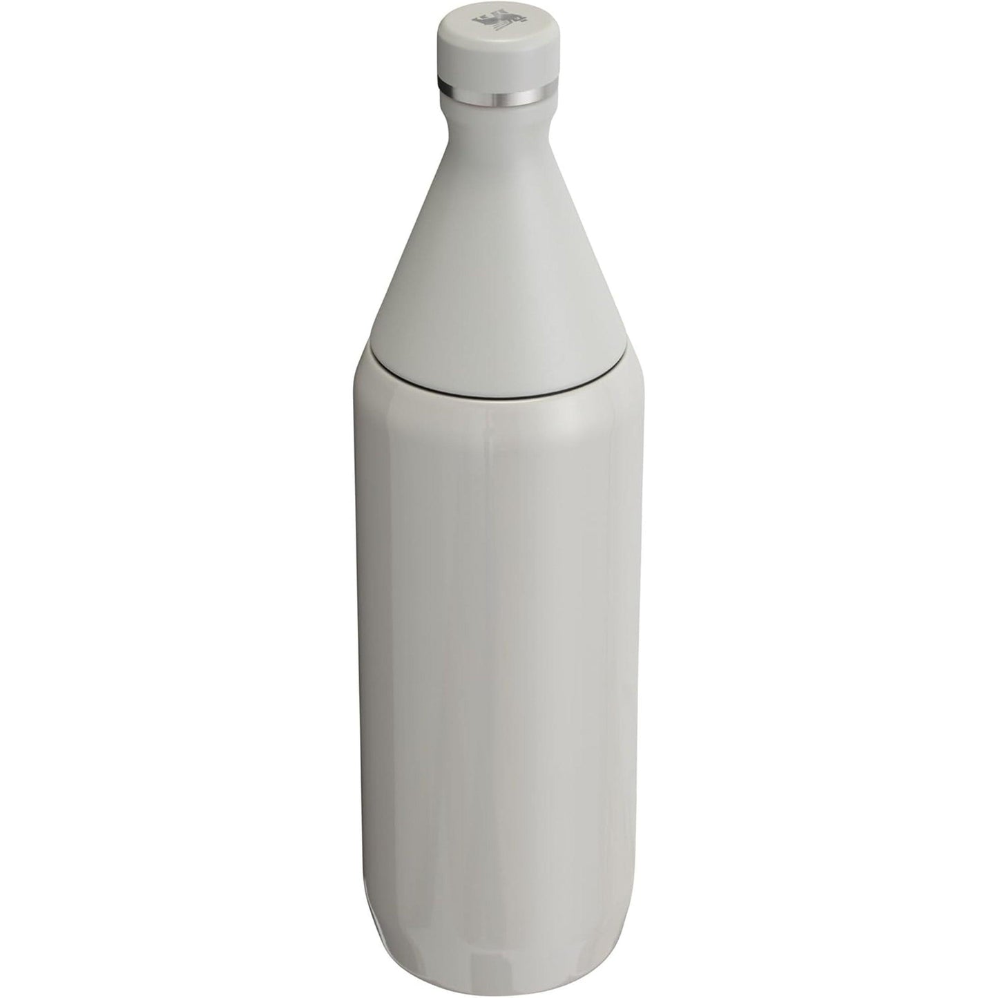 All Day Slim Bottle 34 Oz | Leakproof Twist on Lid | Slim Design for Travel and Gym | Insulated Stainless Steel Water Bottle | Bpa-Free | Ash Gloss