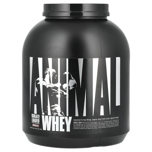 Animal® Isolate Loaded Whey | Proteína en Polvo – Sabor Chocolate – 1,81 kg