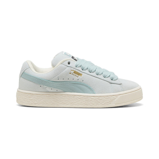 Puma Suede Xl 39764810 Womens Blue Suede Lace up Lifestyle Sneakers Shoes