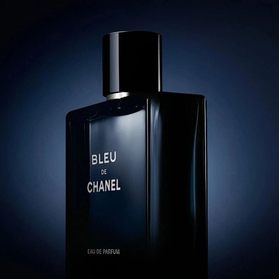 New BLEU DE PERFUM Eau De Parfum Spray 3.4Oz/100Ml for Men POUR HOMME & with Box