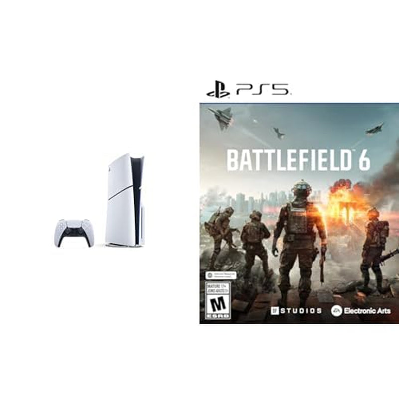 Bundle of Playstation®5 Console (Slim) + Battlefield 6 - Sony Playstation 5