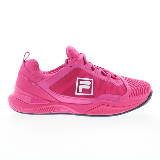 Zapatillas Fila Speedserve Energized para Mujer, Tenis Profesional Rosa/Blanco/Azul, Originales Modelo 5TM01871-956
