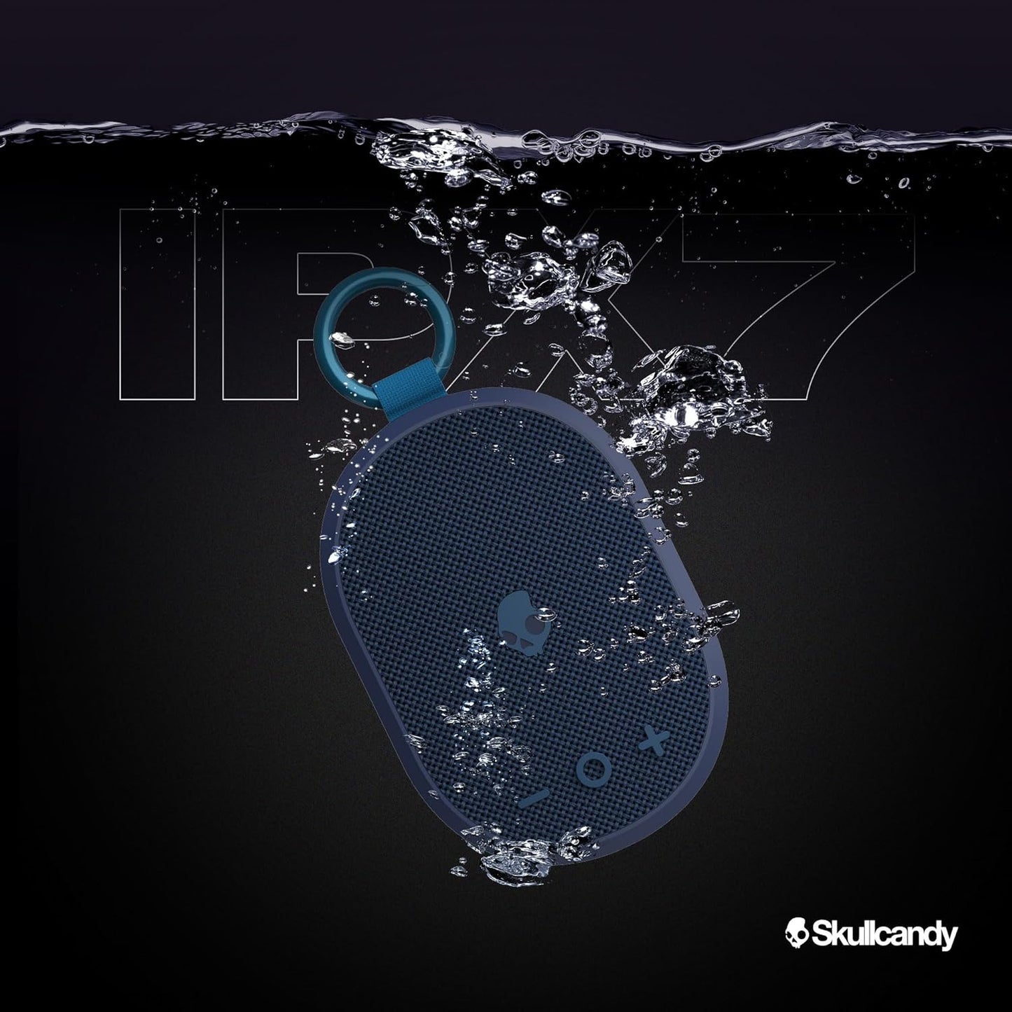 Kilo Wireless Bluetooth Speaker - IPX7 Waterproof Mini Bluetooth Speaker with 24 Hour Battery, Downward Firing Passive Radiator, and True Wireless Pairing - Perfect for Outdoor