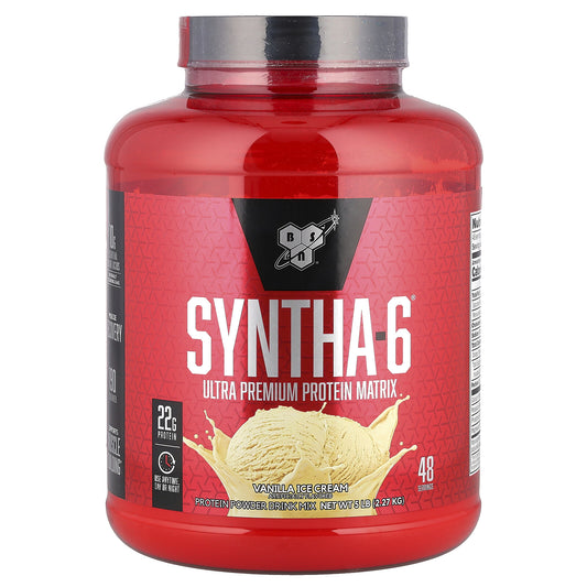 BSN® Syntha-6® Ultra Premium | Proteína en Polvo – Sabor Vanilla Ice Cream – 2,27 kg
