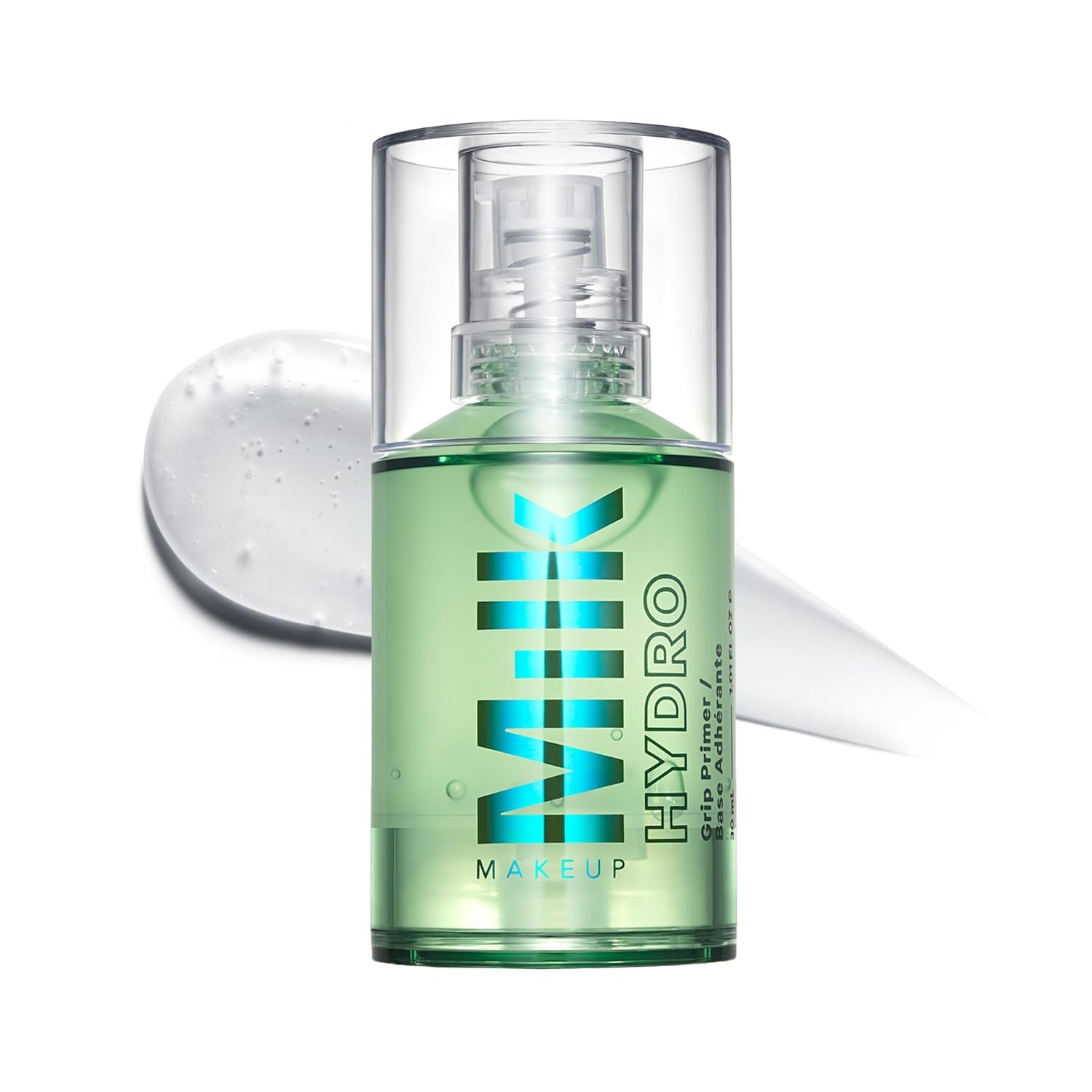 Milk Makeup Hydro Grip Primer | Prebase Hidratante con Ácido Hialurónico y Niacinamida | Fijación hasta 12 hs, Gel Ligero con Acabado Dewy