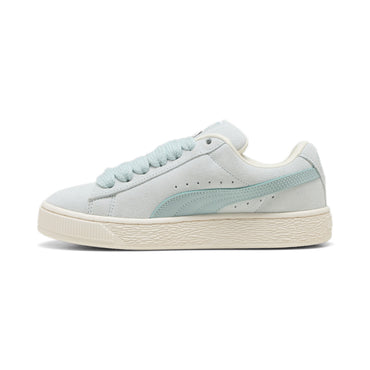 Puma Suede Xl 39764810 Womens Blue Suede Lace up Lifestyle Sneakers Shoes