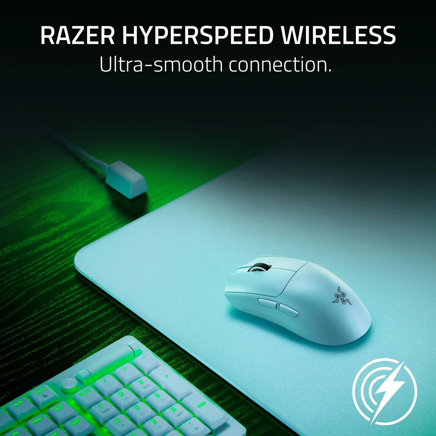 Razer Viper V3 Pro – Mouse Gamer Inalámbrico para Esports Ultra Ligero, Blanco