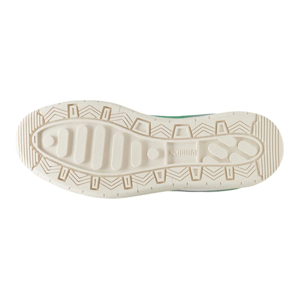 Zapatillas PUMA Seoul Lth Hombre – Blancas | Sneakers Urbanos con Detalles en Gamuza Verde