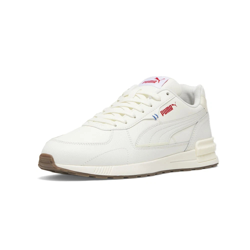 PUMA Graviton Pro L – Zapatillas Hombre Casual Off White con Cuero Premium y SoftFoam