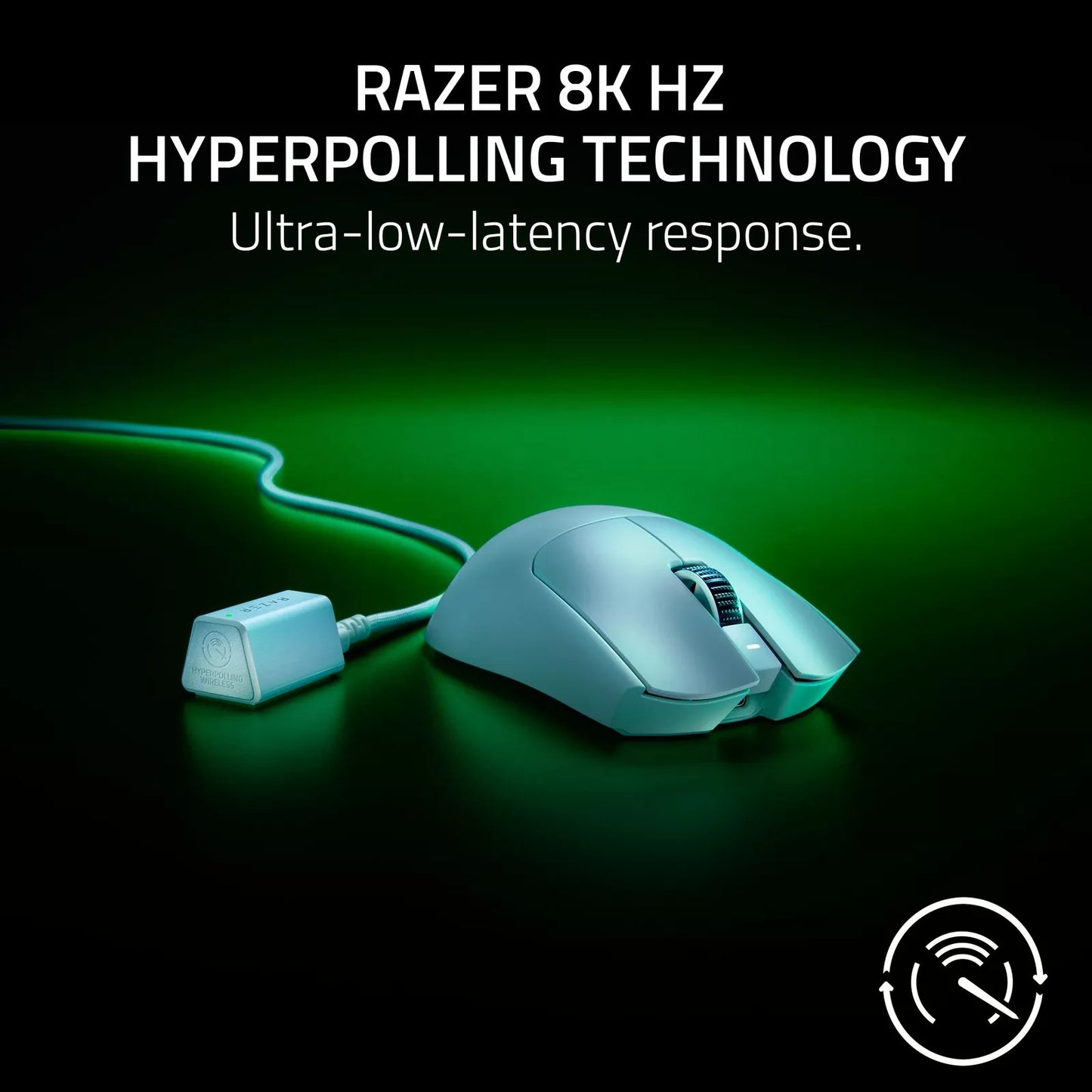 Razer Viper V3 Pro – Mouse Gamer Inalámbrico para Esports Ultra Ligero, Blanco