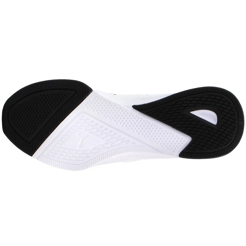 Zapatillas PUMA Flyer Runner Hombre – Blancas/Negras | Sneakers Running Casual con Amortiguación EVA y Suela Antideslizante
