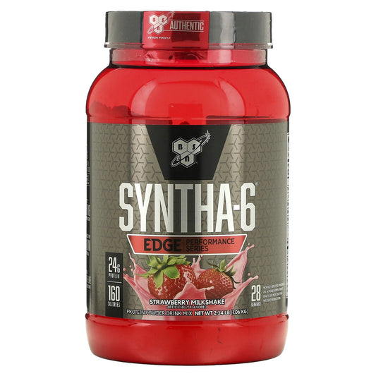 BSN® Syntha-6 Edge® – Batido Proteico Ultra Premium | Sabor Milkshake de Frutilla – 1.06 kg