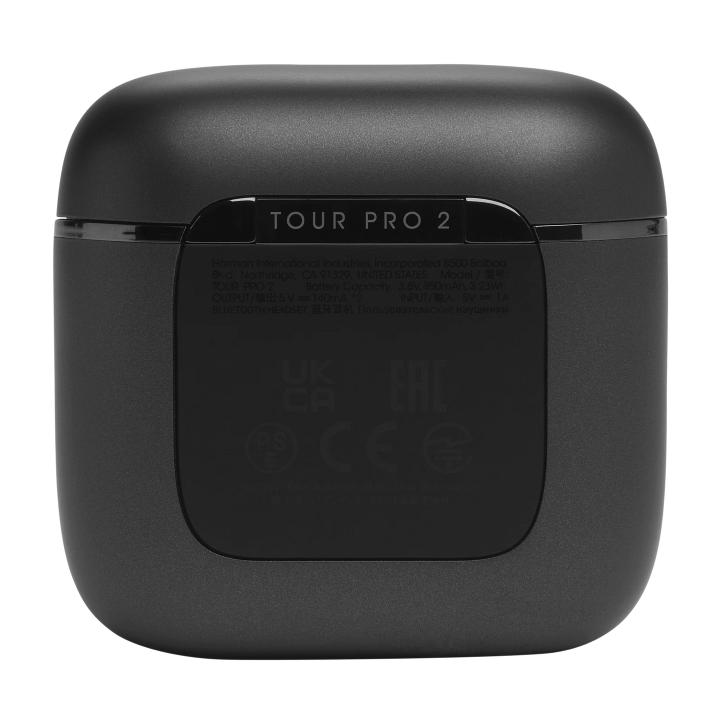 JBL Tour Pro 2 – Auriculares Bluetooth Inalámbricos con Cancelación de Ruido Adaptativa y Smart Case – Color Negro