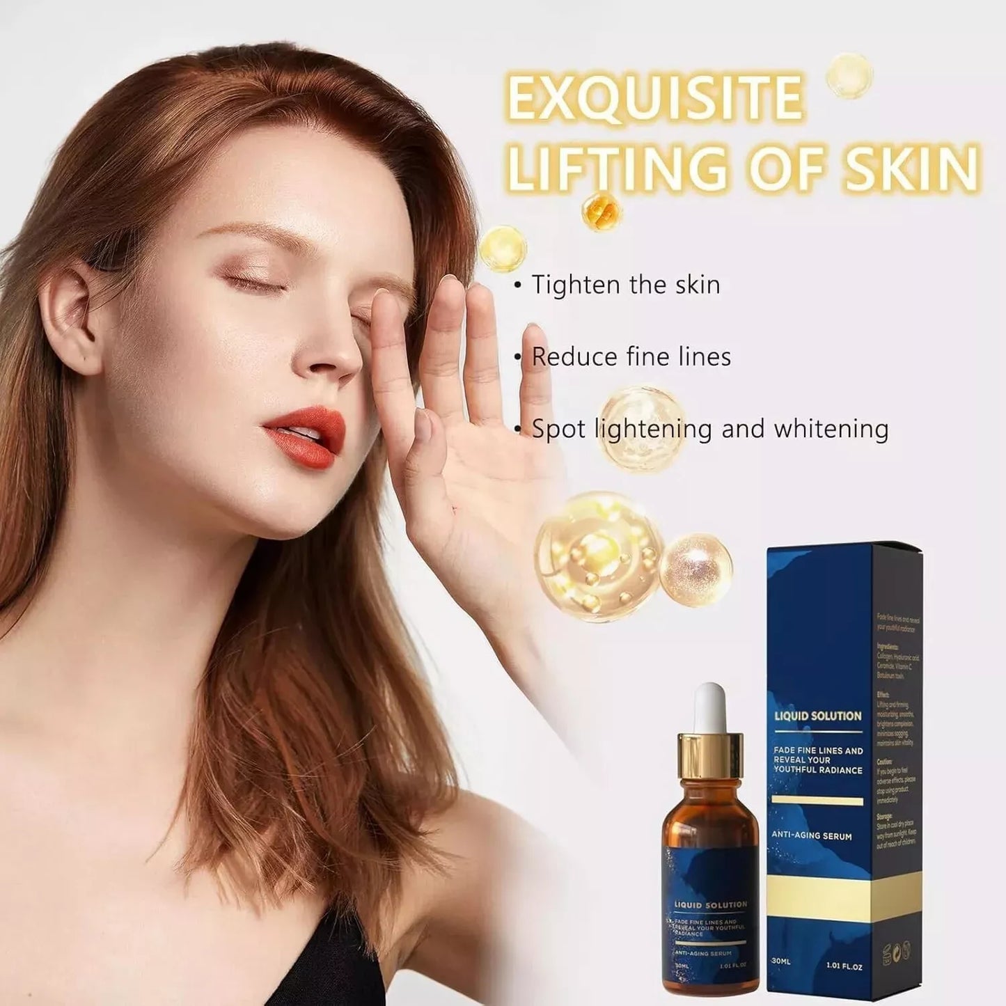 Serum Facial Antiedad Olavita – Vitamina C + E, Retinol y Aloe Vera (Pack x3)