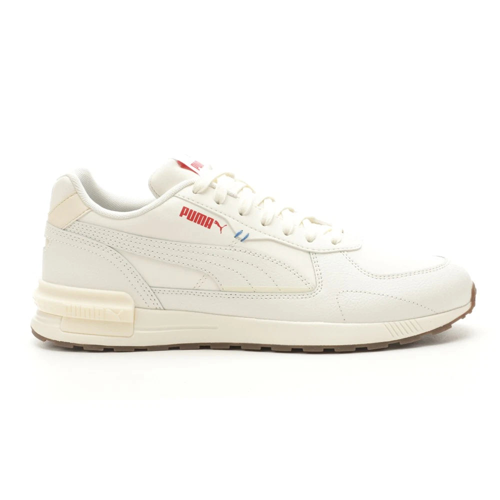 PUMA Graviton Pro L – Zapatillas Hombre Casual Off White con Cuero Premium y SoftFoam