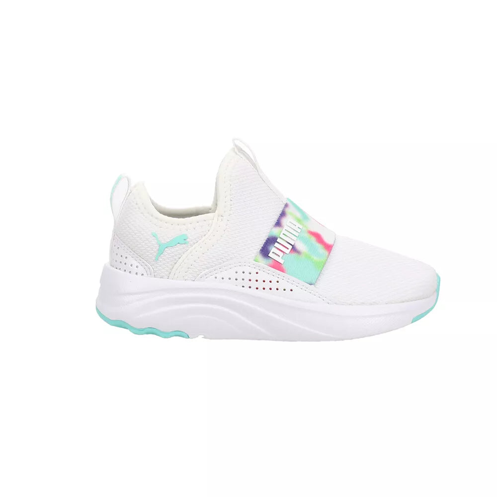 PUMA Softride Sophia Slip-On – Zapatillas Niña Juvenil Blancas con SoftFoam