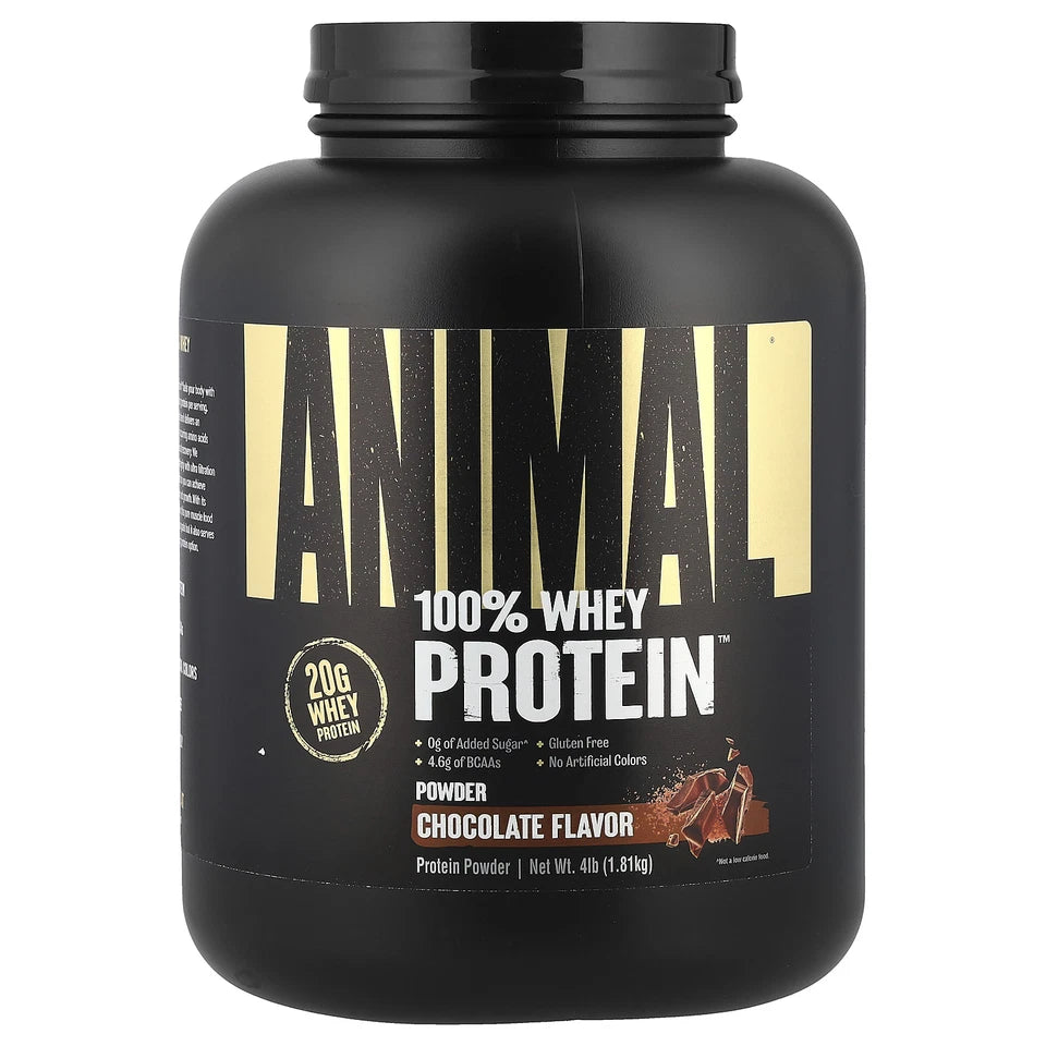 Animal® 100% Whey Protein | Proteína en Polvo – Sabor Chocolate Fudge – 1,81 kg