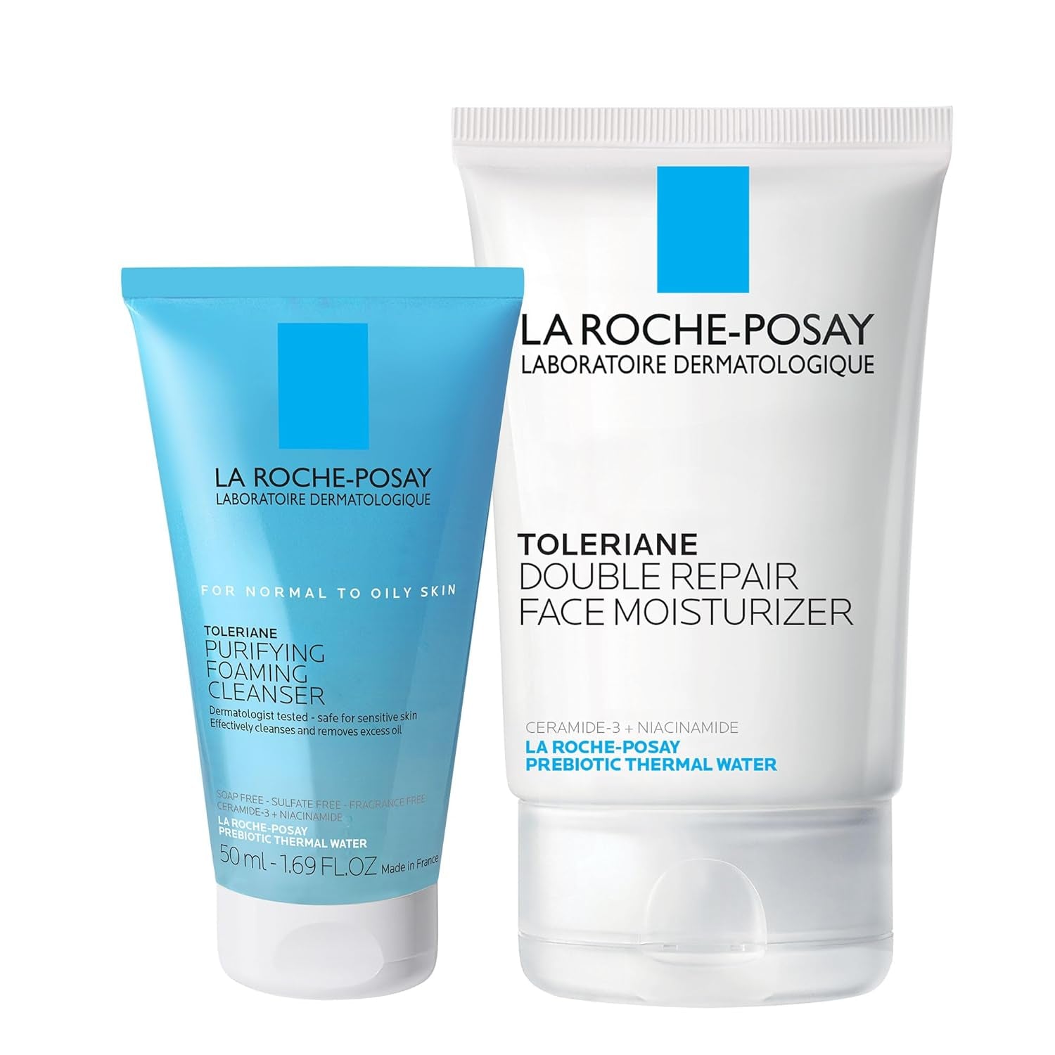 La Roche-Posay Toleriane Double Repair | Crema Hidratante con Ceramida-3 & Niacinamida | Confort Inmediato & Hidratación Prolongada | Todo Tipo de Piel | Sin Fragancia