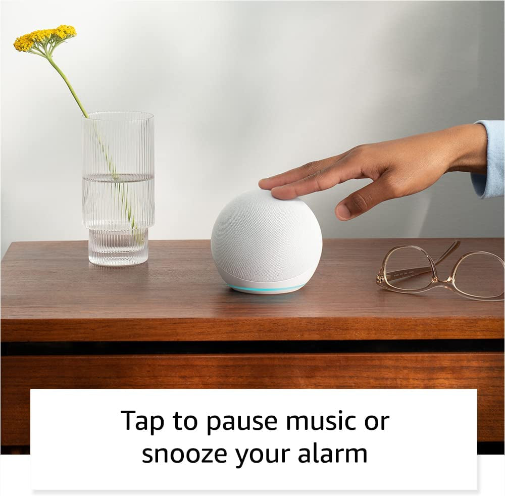 Discover the Latest  Echo Dot - Stunning Deep Sea Blue Alexa Speaker with Vibrant Sound for Any Room!