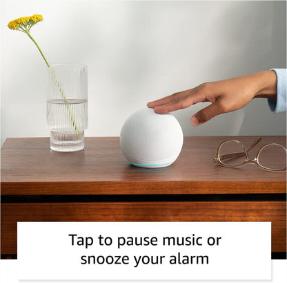 Discover the Latest  Echo Dot - Stunning Deep Sea Blue Alexa Speaker with Vibrant Sound for Any Room!