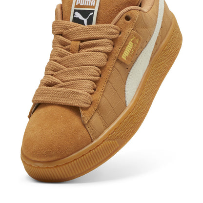 Puma Suede XL Elevated 39967202 Womens Orange Suede Lifestyle Sneakers Shoes