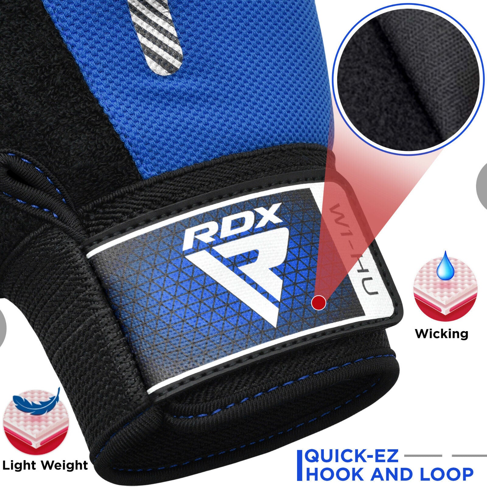 RDXGuantes de Levantamiento de Pesas RDX - Weight Lifting